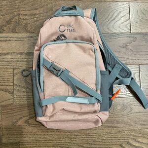 Pink One Trail backpack.